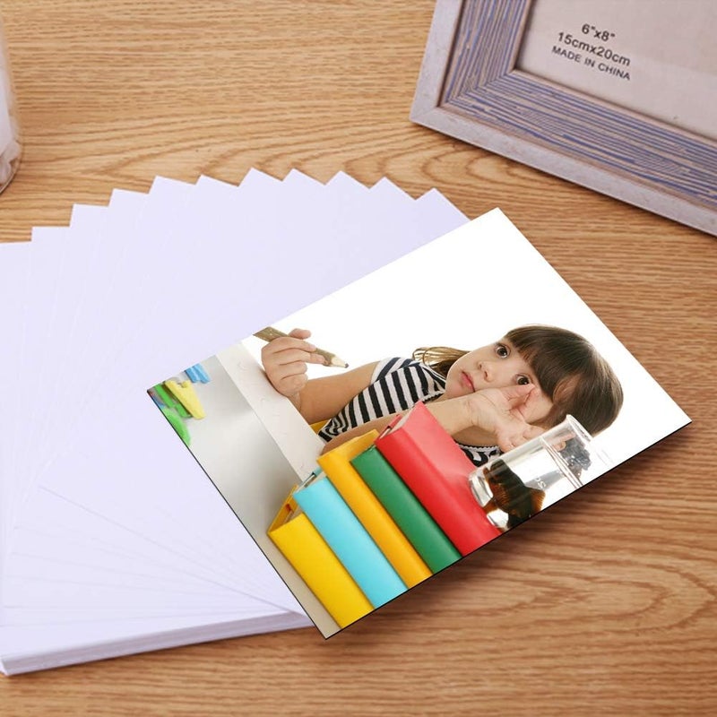 ZBEIVAN Photo Paper 4x6 inch High Glossy Paper 100 Sheets - Image 2